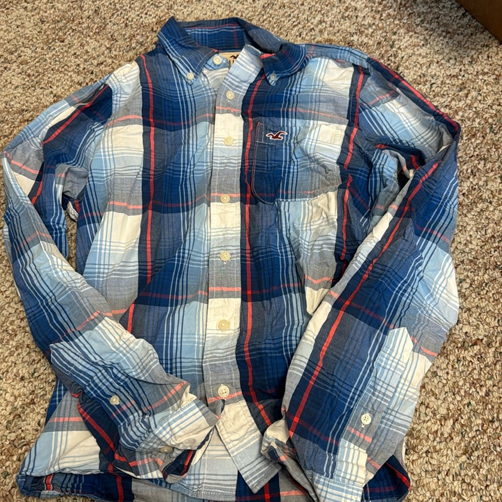Hollister NWOT Men’s Flannel Shirt